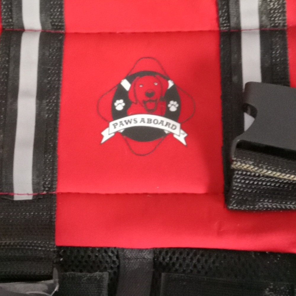 Never Used Paws Aboard Designer Life Jacket - Picture 3 of 9